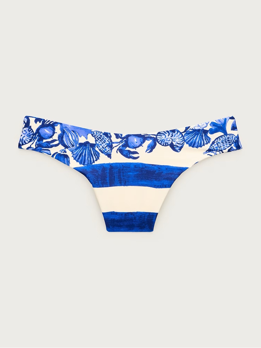 J Crew Lana bikini top and bottom swim suit lobster seashell print Size M - Picture 3 of 4